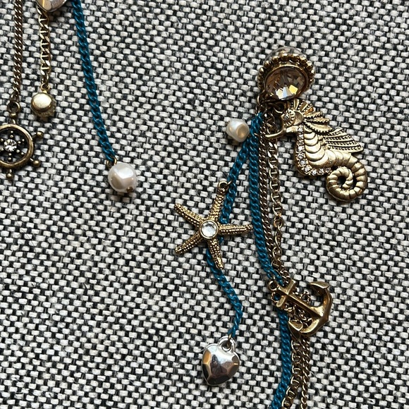 Y2K Vintage Betsey Johnson Nautical Theme Earrings Circa 2007 - Picture 11 of 17